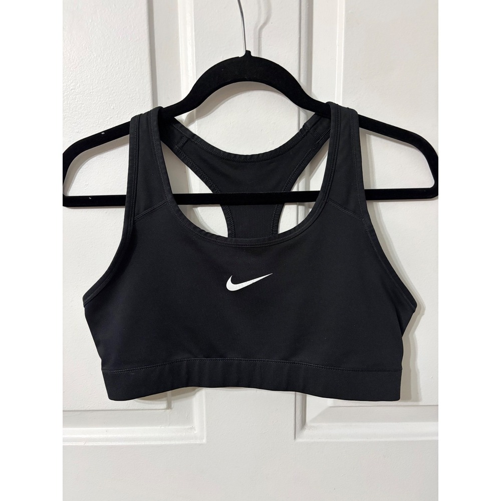 Nike | Dri-FIT Racerback Sports Bra | Large || Black|